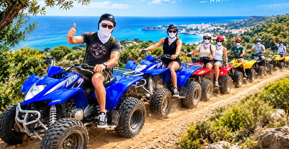 Quad Bike Ride and Excursion in the Heights of Hammamet