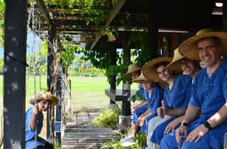 Von Bangkok: Halbtagestour auf eine Farm mit thailändischen Aktivitäten und Abendessen