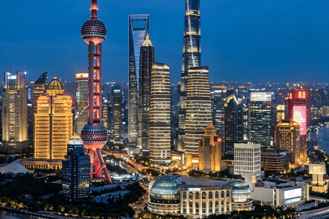 Yu Garden + The Bund + Night View from Shanghai Tower
