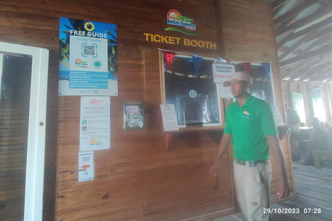 From Your Hotel in San Ignacio to Caye Caulker/Van + Ferry