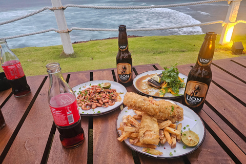 Waligama: Cliff Sunset Dining Experience + Wine