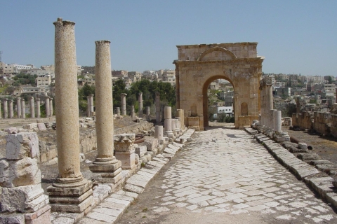 From Amman : Jerash Half Day Tour Transportation & Entry tickets