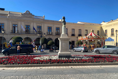 from Mijas, Malaga: Private tour Ronda incl. transfer, bullfighting arena and tapas