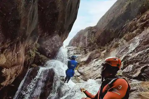 Canyoning no Parque Nacional do Gerês