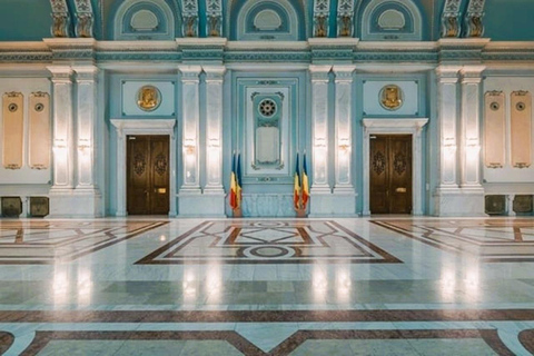 Bucharest: Palace of Parliament, Ceausescu House & Museum Audio Guide (Multiple Languages)