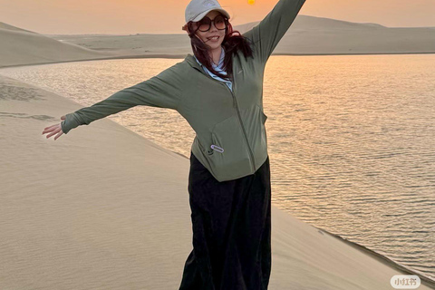 Desert Safari Qatar Camel Sandbording sunrise/sunset tour