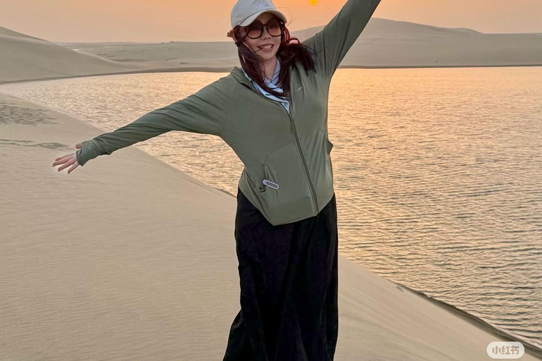 Desert Safari Qatar Camel Sandbording sunrise/sunset tour