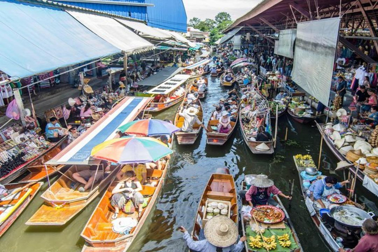 Bangkok Maeklong Railway & Floating Market VIP Tour