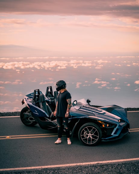 Maui: Haleakala Volcano Summit Polaris Slingshot Tour