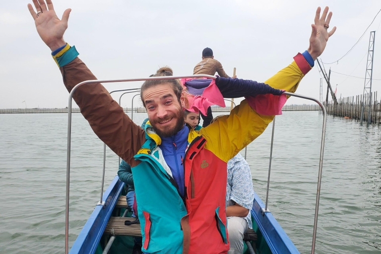 Jednodniowa wycieczka łodzią i laguną Tam Giang z doświadczeniem wędkarskim