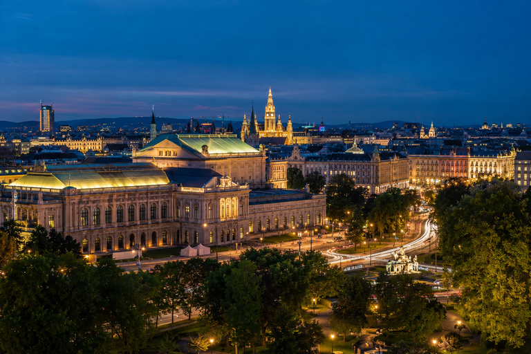 Vienna: Evening Bus Tour, Prater & Kahlenberg Panorama
