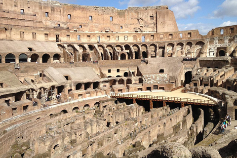 Rom: Colosseum Colosseum, Forum Romanum, Palatinkullen Guidad tur