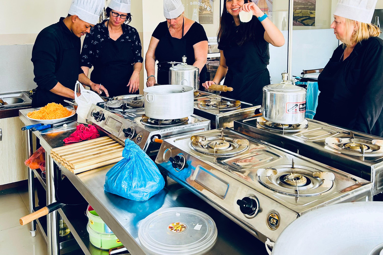 Katmandou : Cours de cuisine népalaise avec prise en charge à l'hôtel