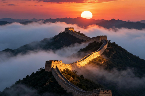 Beijing: Jinshanling Great Wall Day Trip with Transfer Entry ticket only (4:00am-6:30pm)