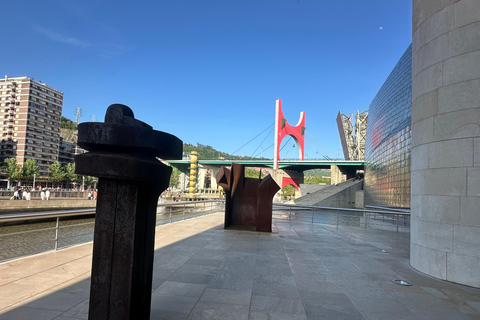 Bilbao: Private guided visit in Italian with a historian