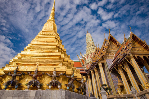 Bangkok: Grand Palace en Wat Phra Kaew begeleide wandeltochtKleine groepsreis