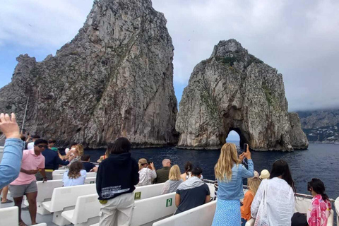 Amalfi Coast: Capri Cruise Tour from Salerno, Amalfi and Positano From Salerno, Amalfi, Maiori, Positano