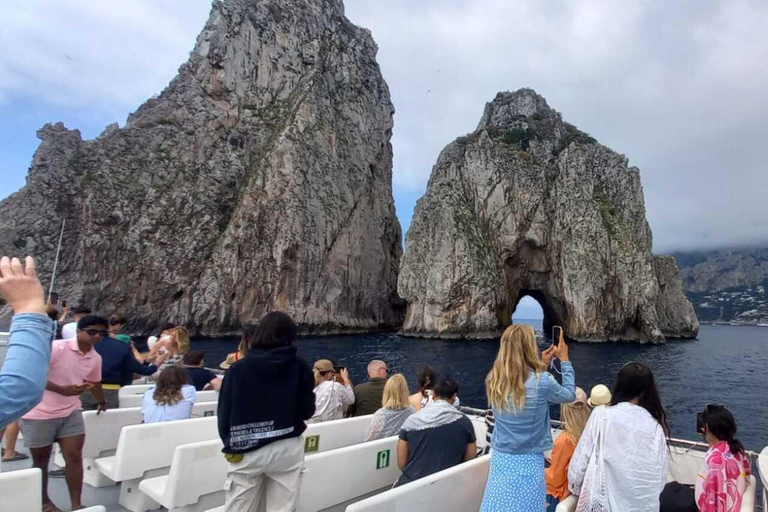 Amalfi Coast: Capri Cruise Tour from Salerno, Amalfi and Positano From Salerno, Amalfi, Maiori, Positano