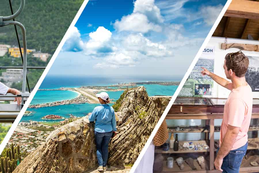 Sky Explorer mit 360-Blick und Museum Ticket St. Maarten. Foto: GetYourGuide