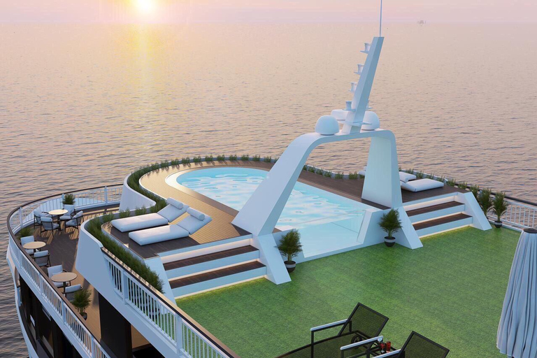 2/3-Day Halong & Lan Ha Bay Dora 5* Cruise balcony, bathtub 2D1N Cruise without transfer