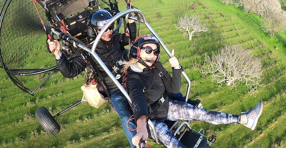 Albufeira: Paragliding and Paratrike Tandem Flights