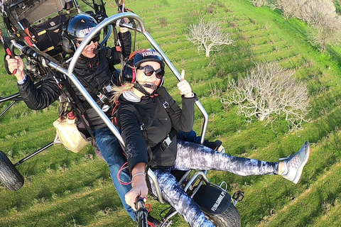 Albufeira: vuelos en parapente y paratrike en tándemVuelo biplaza en parapente y paratrike