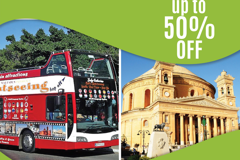 Malta Discount Card mit bis zu 50% Rabatt in ganz Malta und Gozo