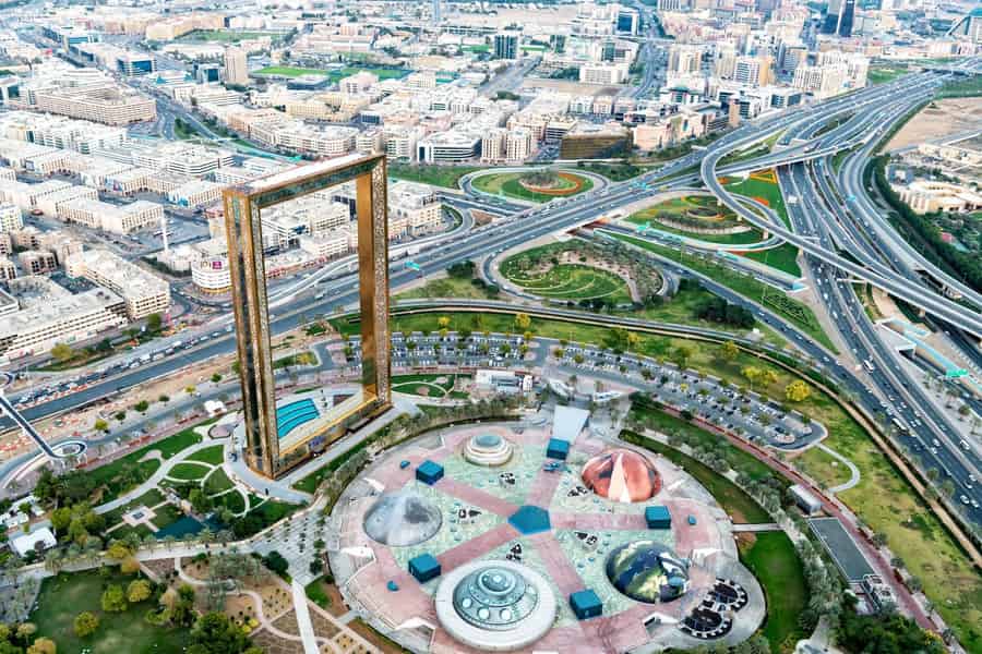 Einlass ohne Anstehen: Dubai Frame & Zabeel Park – Private Führung. Foto: GetYourGuide Einlass ohne Anstehen: Dubai Frame & Zabeel Park – Private Führung. Foto: GetYourGuide