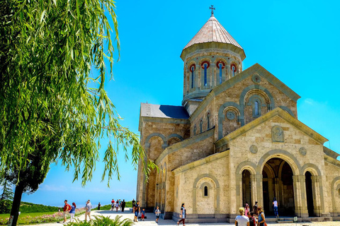 Tbilisi to kakheti bodbe Sighnaghi telavi & free 9 wine test