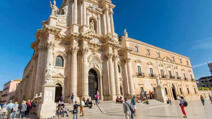From Malta: Syracuse and Marzamemi Day Trip with Guide