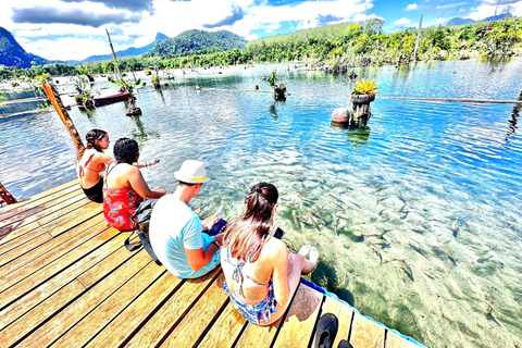 Krabi: Passeio de caiaque em Klong Root (Lago de Cristal)Sessão da manhã - 8h15.