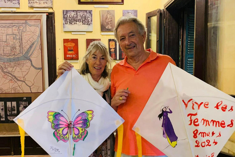 Hue Craft & Creative Hub: Choose Your Favorite Workshops Traditional Kite Painting (Countryside Kite)