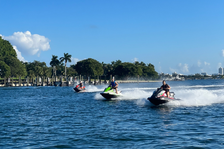 North Bay Village Miami: Aventura de Jet Ski com passeio de barco