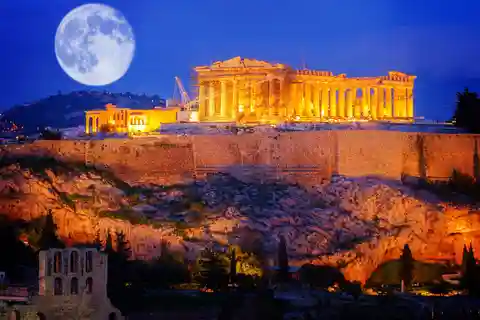 Tour nocturno por Atenas