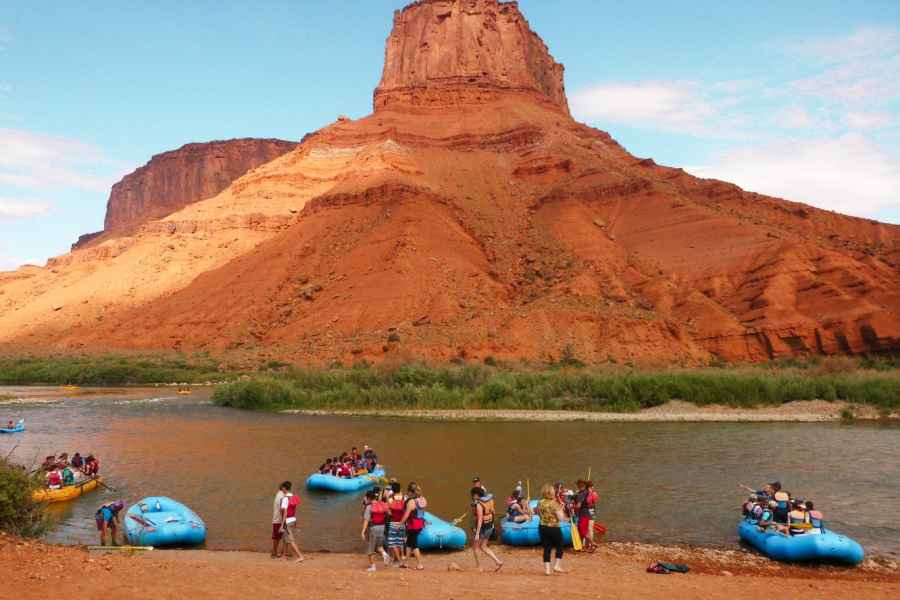Moab: Ganztägige Colorado Rafting Tour. Foto: GetYourGuide