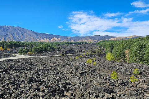 Tour Etna e Wine Adventure da Taormina e dintorni