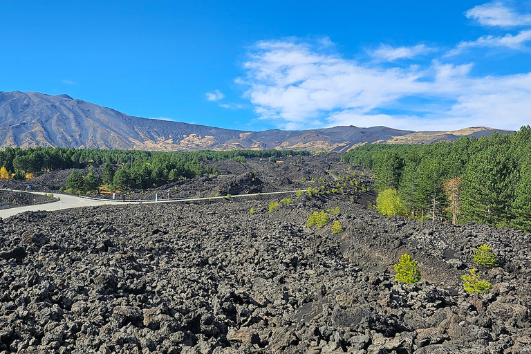 Tour Etna e Wine Adventure da Taormina e dintorni