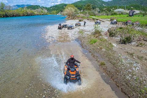 Antalya: Quad & Buggy Safari Adventure w/Zipline Experience Quad Safari -Single Participant