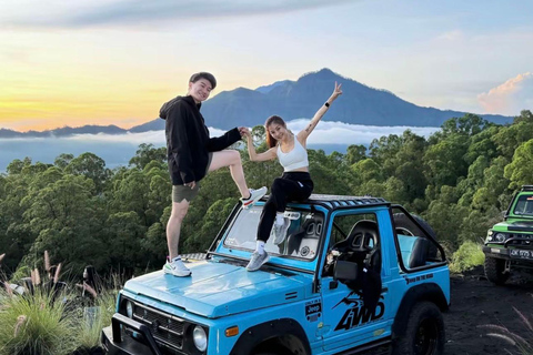 Most Popular: Mount Batur Jeep Sunrise, Black Lava Adventure Mount Batur Hot Spring Entrance Ticket Only