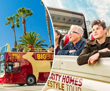 LA: Celebrity Homes Tour und 48-Stunden Hop-On Hop-Off Tour