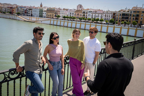 From Madrid: Best of Sevilla Day Tour with Train TransfersUpgrade Option Alcázar Visit - Spanish guide