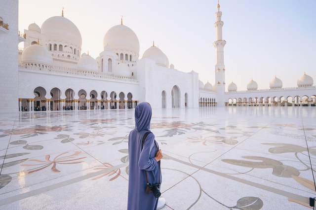 Vanuit Dubai: rondleiding Sjeik Zayed-moskee in Abu Dhabi