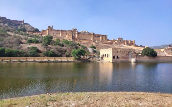 Von Delhi: Jaipur Stadt & Amer Fort Tour am selben Tag mit dem Auto