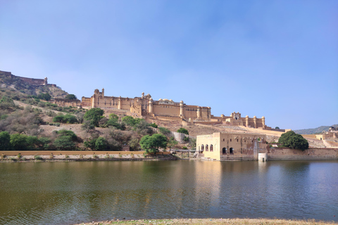 From Delhi: Same Day Jaipur City & Amer Fort Tour By Car Private Transportation, Tour Guide, Monument Tickets & Lunch