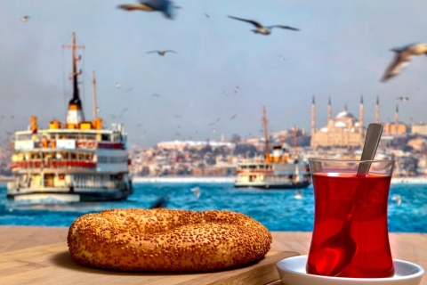 Smaak van Turkije in Europa en Azië van Istanbul per veerboot