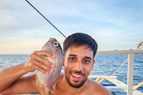 Boracay Private Island Hopping with Fishing & Island Explore Sunset Island Hopping with Fishing (4-7 Pax)