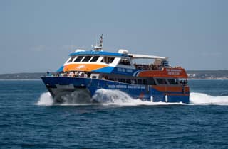 Santa Pola: Tabarca Katamaran-Kreuzfahrt mit Unterwassersicht