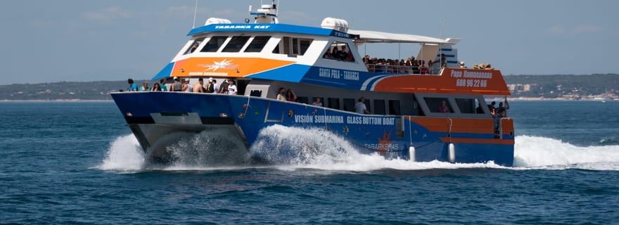 Santa Pola : Croisière en catamaran à Tabarca avec vision sous-marine