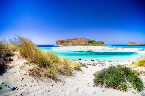 From Chania: Balos Beach & Gramvousa Cruise (Boat +Transfer)
