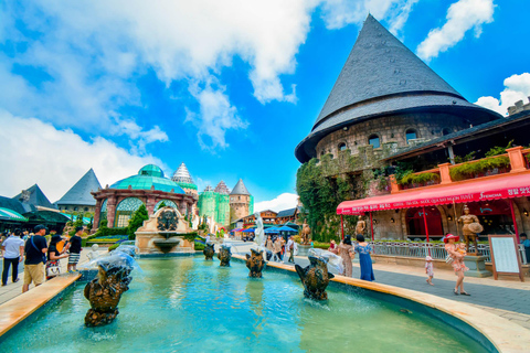 From Da Nang: Round Trip Shared Bus Transfer to Ba Na Hills